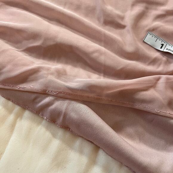 Azazie Pink Melanie Empire Formal Bridesmaid Maxi Floor Length Dress Wmns 12 - Picture 11 of 16